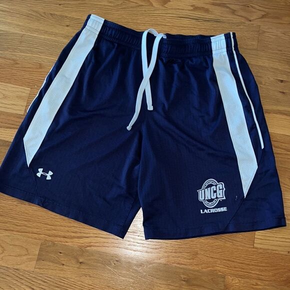 UNCG North Carolina Greensboro University Spartans Team Lacrosse LAX Shorts XL - Picture 1 of 5
